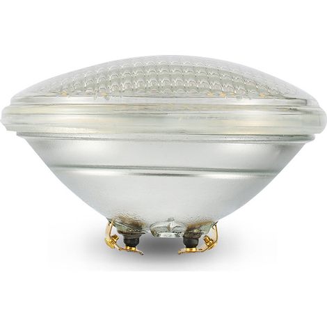 12-V-LED-Poollicht, IP68, wasserdicht, versenkbare Tauchbirne, einfarbige Unterwasserbeleuchtung für eingebaute Pools (Warmweiß 3000 K, 25 W)