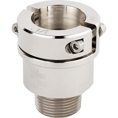 MiniGebo DN 25 (1"), AG série 304, laiton nickelé