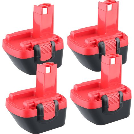 4X 12V 4.8Ah Ni-MH pour Bosch BAT043 Batterie BAT045 BAT120 BAT139 2607335542 2607335526 2607335274 2607335709 pour Bosch GSR 12-2 12V-2 PSR 12 GSB 12VE-2 22612 23612 32612 (1/5)