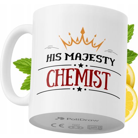 Lustige Kaffeetasse für Chemiker mit witzigem Textdesign – ideal für Geburtstage, Namenstage, Feiertage und besondere Anlässe. Hochwertige Tasse für Zuhause, Büro und Arbeit. Farbe: Weiß, 330 ml.
