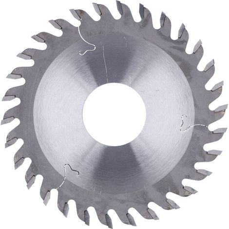 Lame de scie en alliage pour le travail du bois, 30 dents, pour la coupe du bois, fraisage vertical et rainurage, 125 x 35 x 5-30 dents