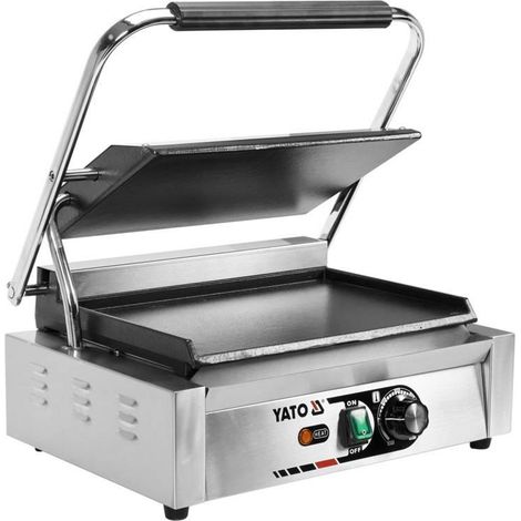 YATO GASTRO GRILL KONTAKTOWY PANINI PŁASKI 44cm