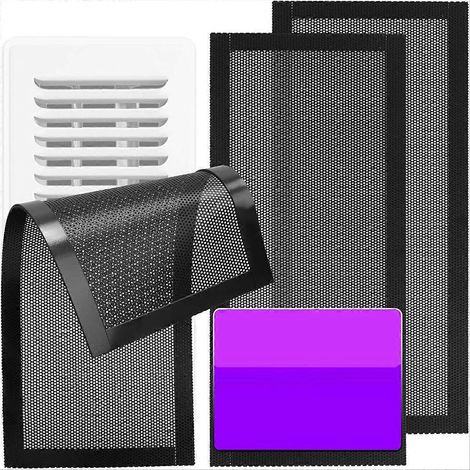 Bodenlüftungsgitter, 14 x 30,5 cm, magnetisch, für Wohnräume, Fußbodenheizungs-, Lüftungs- und Klimaanlagen. (1/5)