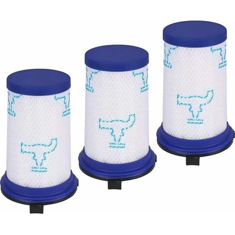 Lot de 3 Filtre de remplacement pour Rowenta Air Force 360 / X-Pert Essential 260 Aspirateur sans fil (1/5)