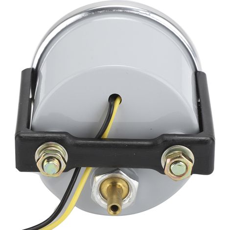 Modifiziertes 12-V-Renndruckmessgerät (2 Zoll), Sonnenbrille, 52-mm-Turboladerdruckmessgerät, weißes Licht, mechanischer 2-Bar-Druckmesser BX101225 (1/5)