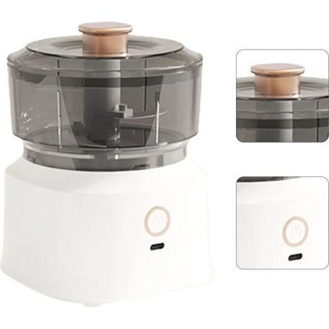 Tritacarne (verde, bianco) - TBEST - Multifunzionale - Elettrico - Verde e bianco - 310 g (1/4)