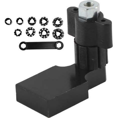 Support de Fixation pour Bagues - Outil de Bijouterie pour Polissage et Gravure, Kit Complet Noir (1/5)