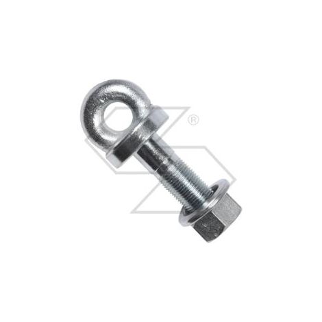 Perno ad occhio per imbrigliamento per attacco a tre punti 18x1.5mm