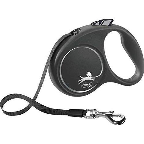 Guinzaglio per Cani Flexi BLACK DESIGN 5 m Taglia S Silver (1/7)