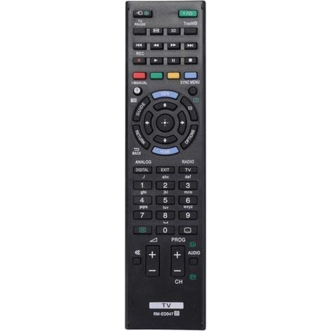 Mando a distancia de repuesto universal compatible con XU, TV RM-ED047 RM-YD103 RM-ED050 RM-ED052 RM-ED053 RM-ED060-Crezuo