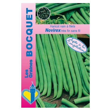 Haricot nain à filet Novirex - 60g (1/2)