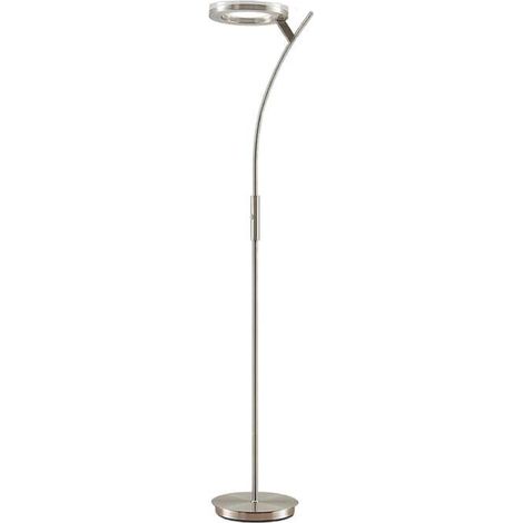 [GEBRAUCHT] B-Ware Lindby Stehleuchte Darion LED dimmbar Lampe Leuchte grau Metall 180cm hoch (1/2)