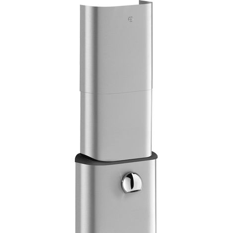 Extension de boîtier extensible en acier inoxydable pour élément de douche Delabie (1/2)