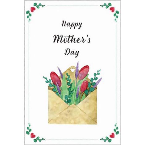 1 drapeau de jardin pour la fête des mères, décoration extérieure pour cour ou jardin-45X30CM-White (1/3)