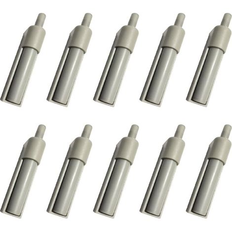 Set mit 10 Türdämpfern für Schranktüren – Sanftes Schließen für Push-to-Open-Türen – Kompatibel mit Schubladen und Auszügen – Vielseitige und geräuscharme Dämpfer – Langlebiges Zubehör für die Schrank