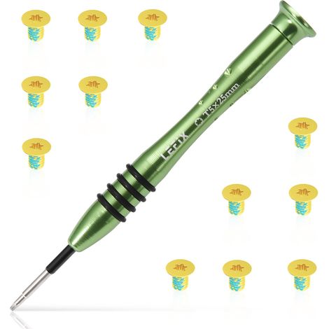 Lot de 12 vis Torx T5 M2 x 3 + 1 tournevis compatibles avec 13 9343 9350 9360  15 9550 9560 9570  M5510 5520 5530 5540, pour Blade, Envy 13 (1/5)