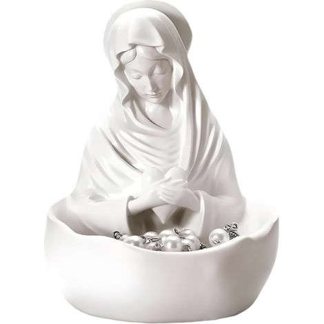 Support pour chapelet - Figurine Sainte Mère de Dieu - (1/5)