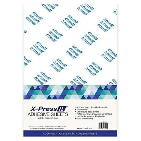 X-PRESS IT MONTAGE-KLEBEFOLIE, DOPPELSEITIG TRANSOTYP 75014
