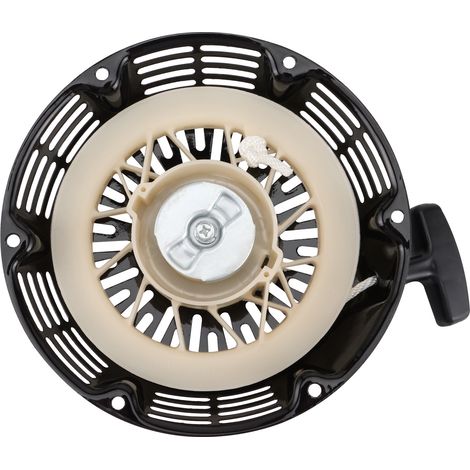 Démarreur à tirette en aluminium GOOFIT pour motos, compatible avec Honda 188F GX390 (noir). (1/4)