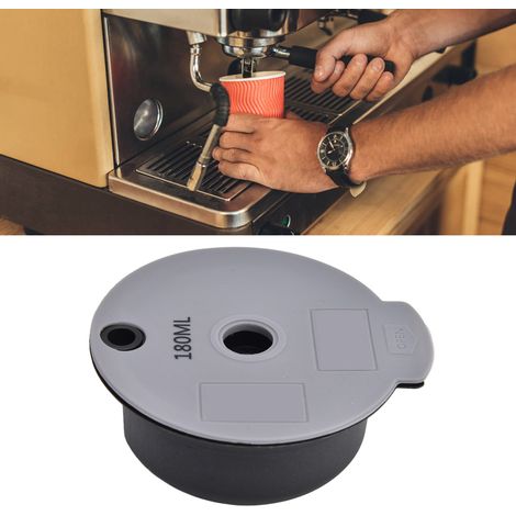 Filtre à café réutilisable, étui à capsule, ensemble de capsules compatible avec les modèles CTPM1 2, CTPM07 et CTPM05UC, gris, 180 ml (1/5)