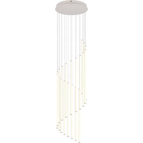 Suspension LED spiralée moderne 70W dimmable CCT 2300-4000K métal TRIO BAXTER (1/5)