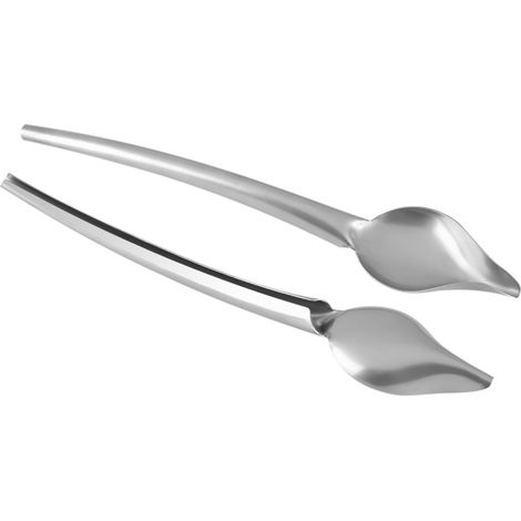 Cuillère à sauce en acier inoxydable, outil pour assaisonner les desserts et décorer les assiettes. Design L (1/5)