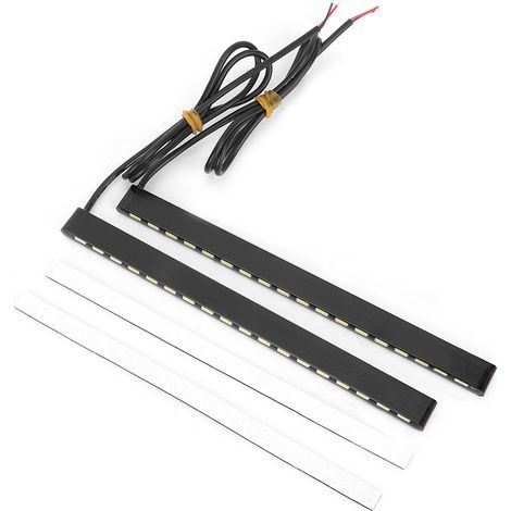 aqxreight Wasserdichte Autolampe mit hoher Helligkeit, LED-Tagfahrlicht 5630 für 12V-Modelle (18 LEDs) (1/5)