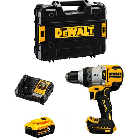 Perceuse à Percussion DeWALT DCD1007P1T (1 x 5,0 Ah DCB1104 TSTAK II) (1/5)