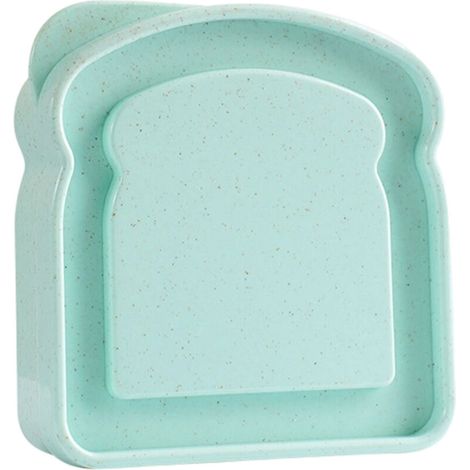 Contenitori per sandwich in plastica trasparente e resistente – Set da 4 pezzi, dimensioni 20 x 12 x 5 cm