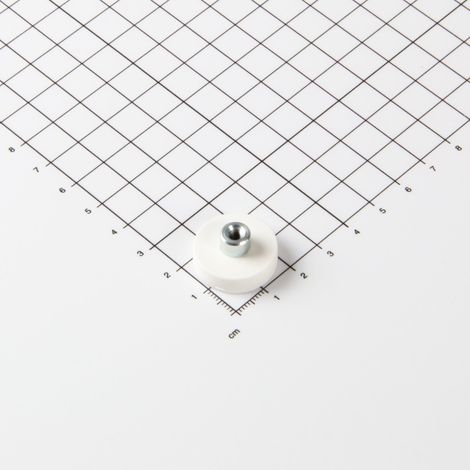 Magna-C Gummiertes Magnetsystem Ø22x6mm mit Gewindebuchse (1/4)