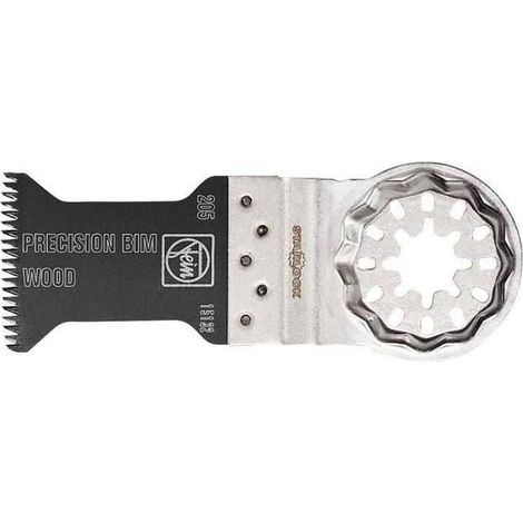 Lame de scie de précision FEIN 63502205210 E-Cut BIM/porte-outil SL 50 x 35 mm