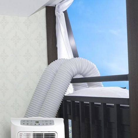 Joint de Fenêtre pour Climatisation Mobiles et déshumidificateurs - Universel - Longueur 400cm - Blanc (1/4)