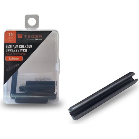 Perno elastico Teger 5x30, 10 pezzi (1/3)