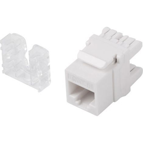 Connecteur RJ45 pour module Keystone Lanberg - LSA UTP cat.6 180° pour boîtier de montage (1/2)