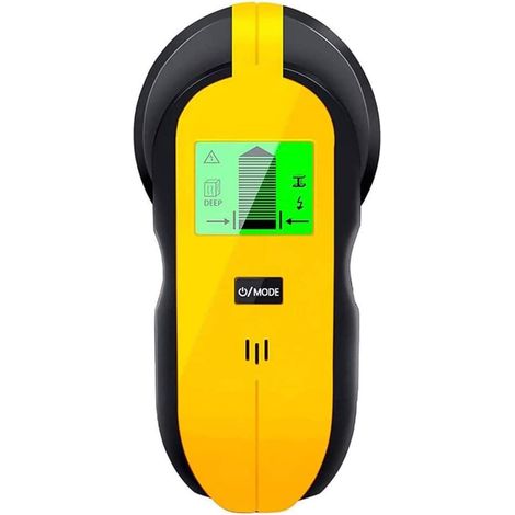 Multifunktionaler 4-in-1-Bolzensucher mit HD-LCD-Display, Wandscanner für Metall, Rohre, Holz, Stromleitungen, Wechselspannungsdetektor (1/5)