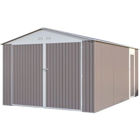 Garage in metallo "Nevada" - 18,56 m² con pannelli solari