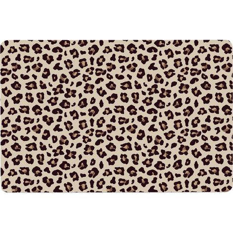 Set de Table Imprimé "Leopardy" 28x44cm Multicolore (1/4)