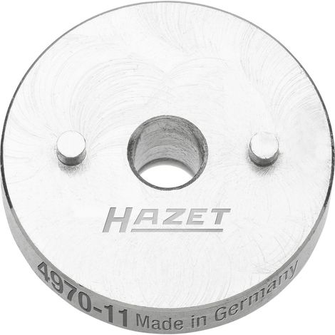 Hazet Druckplatte, mit 2 Zapfen, 20 mm lang, Abtriebs-Ø 35 mm, Durchmesser d2 (am Antrieb) 3 mm (1/3)