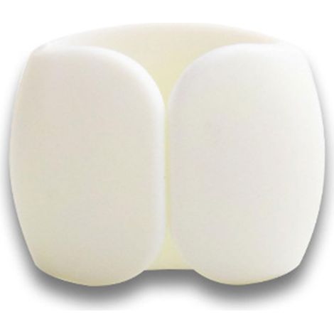 Serre-Câbles Support de Câble, Gestion des Câbles Fixation de Câble Polyvalent, Range Câbles Silicone Organisateur de Bureau pour Câbles de Chargeur/Souris/Écouteur/Téléphone - Blanc (1/5)