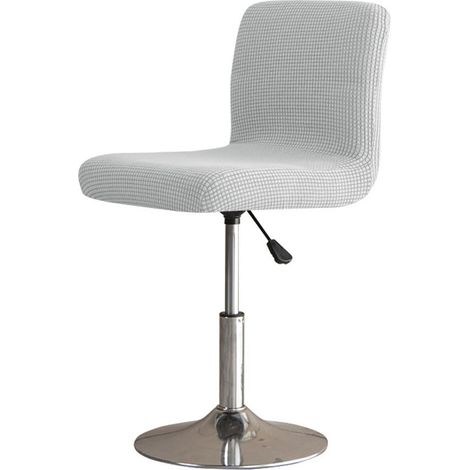 Housse De Tabouret - Velours Grains De Maïs Élastique - Pour Tabourets Pivotants Hauteurs 60 À 85 Cm - 2 Pièces (1/5)