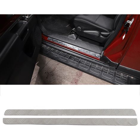 Protection de seuil de porte extérieure en alliage d'aluminium, compatible avec Toyota FJ Cruiser XJ10 2007-2021 (OC08623), dimensions surdimensionnées (1/5)