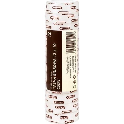 Klebeband 12 mm/30 m, 12-teiliges Set