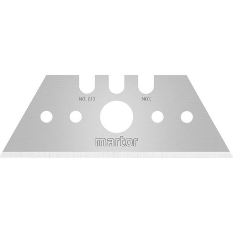 MARTOR 610.70 Lama di ricambio trapezoidale 610 10 pz. (1/4)