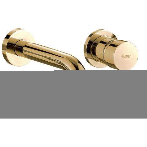 GRIFO EMPOTRADO OCULTO REA LUNGO ORO + BOX (1/5)