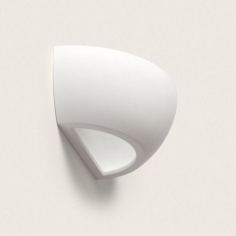 Aplique de Pared Yeso Bexley Blanco