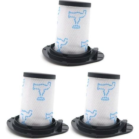 Lot de 3 filtres Hepa pour aspirateur robot Rowenta Zr009002 Rh9252 Rh9276 Rh9286 Rh92 (1/5)