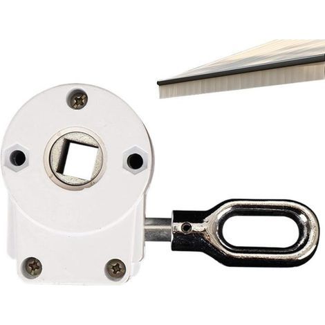 Outdoor awnings, 2-component kit with worm gear drive - accessories for portable parasol and roller blind (1/5)