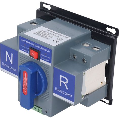 Commutateur transfert automatique双源 2P type CB mini inverseur AC230V maison photovoltaïque 63A (1/5)