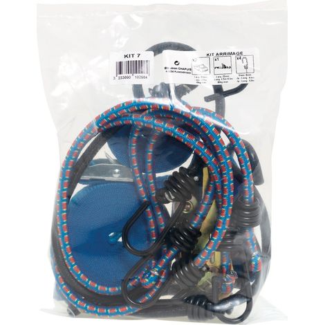 Kit di fissaggio 3cinture + 4 molle