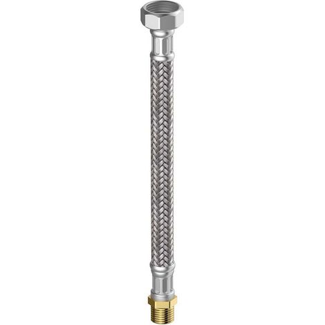 Flamco Meiflex Panzerschlauch Heizung 1" Innengewinde x 1" Außengewinde, 500mm